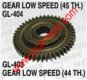 ZUPČANIK GONJENI 1/4 BRZINE Z-45 JR204039